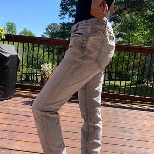 Grey PreWashed Jeans